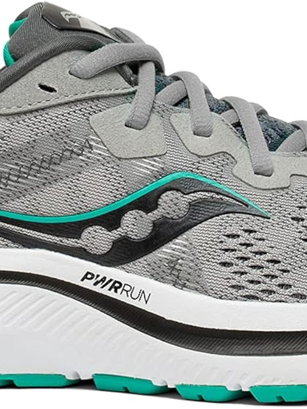 Saucony Grey and Teal Women's Running Shoe